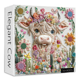 Elegantes rompecabezas de vaca Rompecabezas 1000 piezas